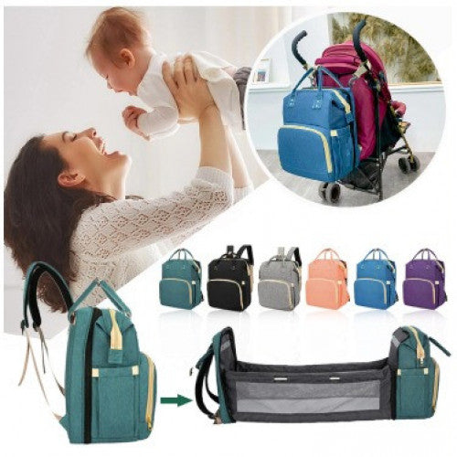 Mochila Multifuncional para Pañales "TravelMom" 🌟