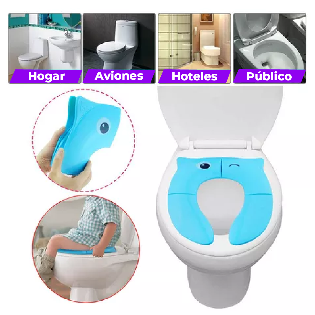 Asiento de Baño para Niños Portátil 🚽🧻